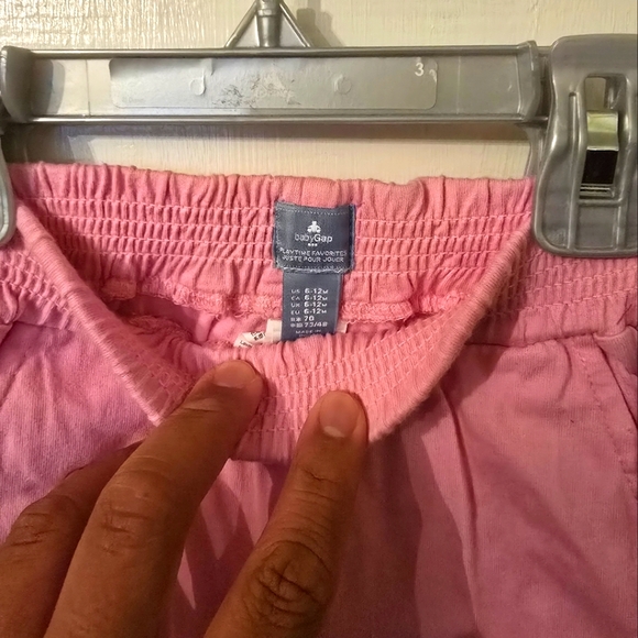 Baby Gap Pink Jogger Pants Size 6-12M - Picture 3 of 3